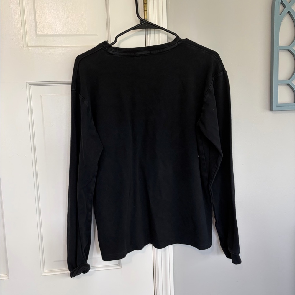Tankovitz Black Long Sleeve Graphic Tee - "If I sell my soul" - Picture 4 of 4